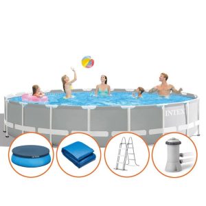 intex Prism Frame Premium – Ø 457 x 122 cm – Set