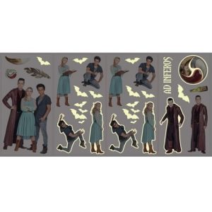 Nachtwacht – Muurstickers (verwijderbaar) 28stuks