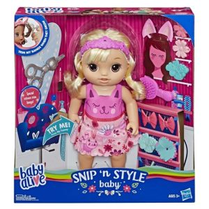 Baby Alive – Snip ’n Style Baby Blond