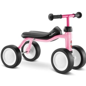 PUKYlino Loopfiets (4-wielen) – Roze