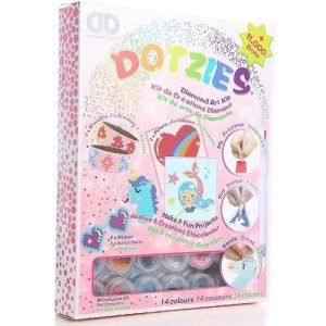 Diamond Dotz – Megapack Dotzies Art Kit (6-delig) – Girls