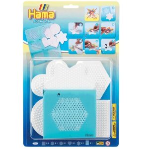 Hama Strijkkralen grondplaat (5stuks) + Bead-Tac (6stuks)