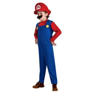 Super Mario kostuum kinderen – (M-8/10 jaar)