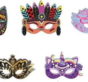 Scratch Art – Party maskers