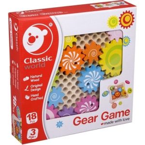 Gear game, Radertjesspel in hout