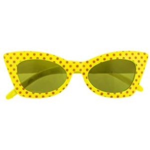 Bril Rock ’n Roll – Fluo geel