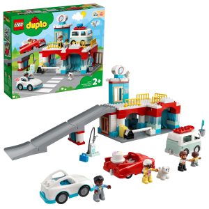 LEGO DUPLO Parkeergarage en wasstraat – 10948