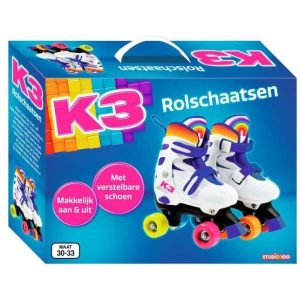 K3 Rolschaatsen ‘Regenboog’ – maat 30-33