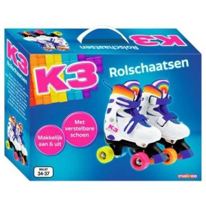 K3 Rolschaatsen ‘Regenboog’ – maat 34-37