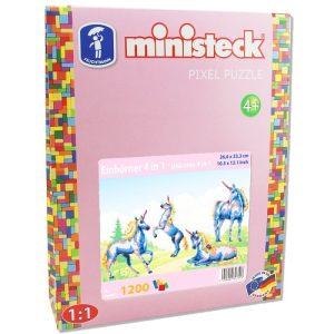 Ministeck (XL Box) – Unicorn 4-in-1 (1200stuks)