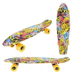 Skateboard – Cool Print Skul 60cm (bigwheel)