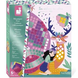 Janod Mozaïeken – Feeën (5 mozaïeken) 1100stuks