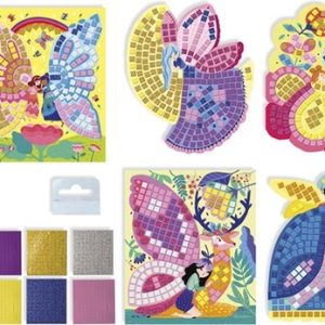 Janod Mozaïeken – Feeën (5 mozaïeken) 1100stuks
