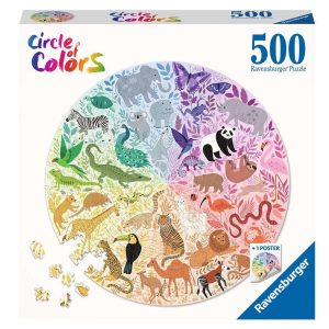 Ravensburger Puzzel (500stuks) – Circle of Colors – Animals