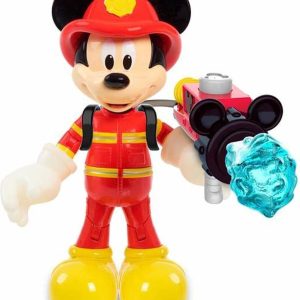 Disney Junior Mickey Mouse – Brandweerman met accessoires (15cm)