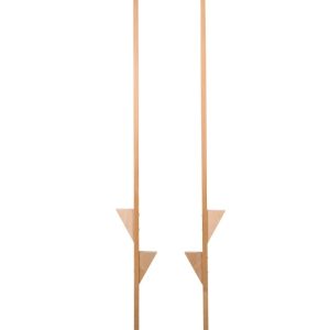 Stelten (blank houten) – 170cm (verstelbaar)