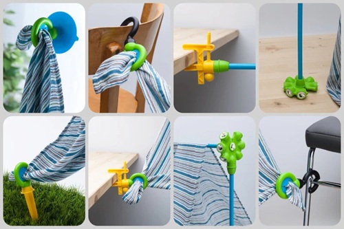 Bouw je eigen tent - Tent Kit Super (groen) - Afbeelding 4