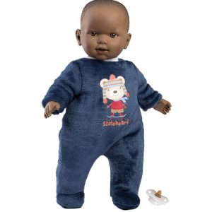 Llorens Babypop – Zareb (donker) 42cm