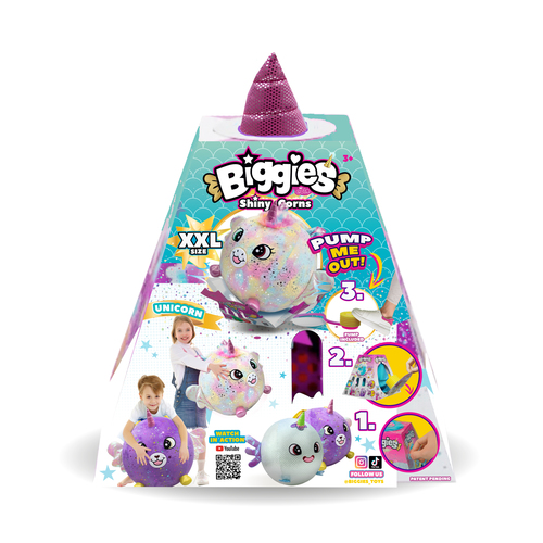 Gear2Play - Biggies - Regenboog Unicorn - Afbeelding 5