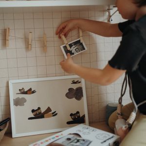 Kidyprint Fototoestel met thermische (zwart/wit) printer – groen