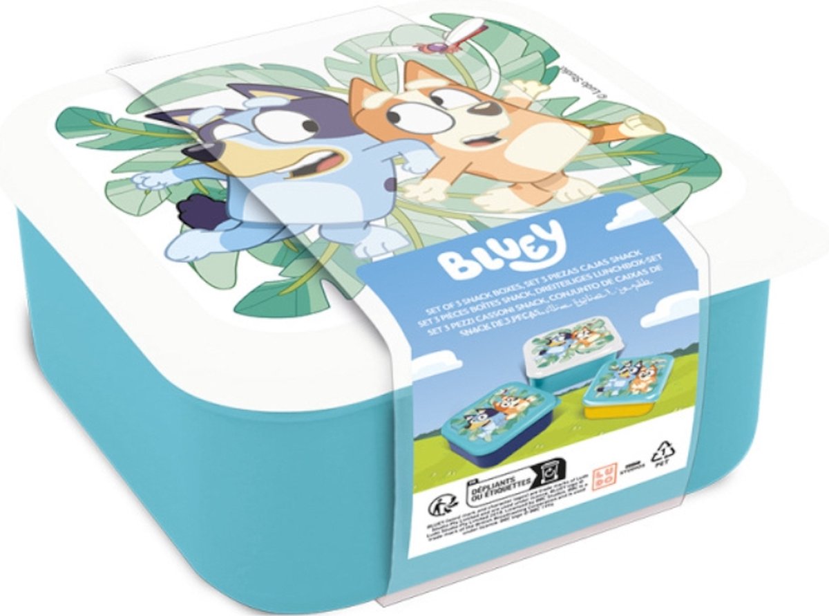 Bluey - Snackbox 3-in-1 - Afbeelding 2