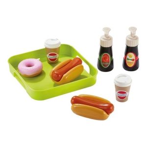 Ecoiffier 100% Chef – Dienblad met Hot Dogs