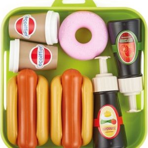Ecoiffier 100% Chef – Dienblad met Hot Dogs