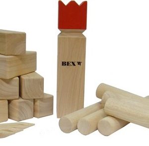 Kubb Original Rubberhout Black Edition