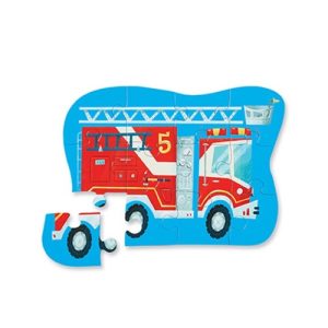 Mini Puzzel (12stuks) – Fire Truck