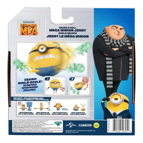 Despicable Me 4 - Crash & Roll - Mega Minion Jerry - Afbeelding 4