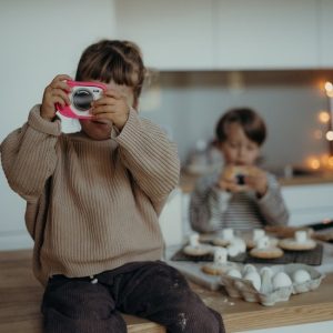 Kidycam – Waterdichte actie camera (rose)