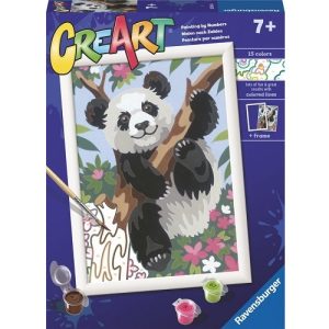 CreArt Junior Schilderen op nummer – Playful Panda