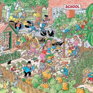 Jan van Haasteren Junior – De schooltuin (360 stukjes)