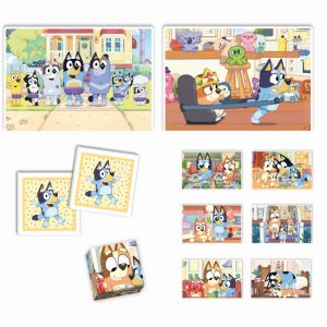 Clementoni – Edukit 4-in-1 – Bluey