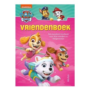 Paw Patrol vriendenboek (roze)