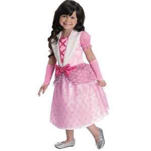 Barbie Prinses Rosebud kostuum – Maat 98/104
