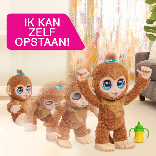 FurReal - Peanut the Monkey. 4+. 6xLR06 Excl. 47028113 - Afbeelding 2