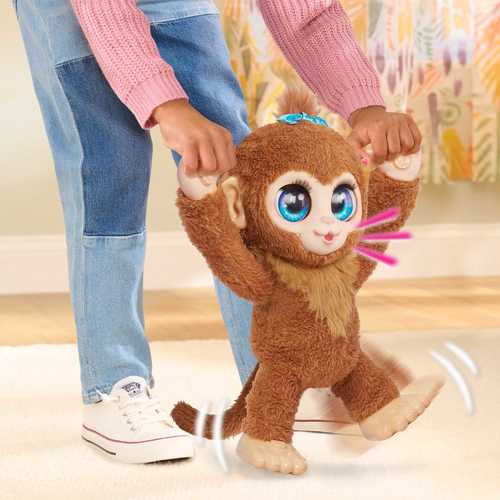 FurReal - Peanut the Monkey. 4+. 6xLR06 Excl. 47028113 - Afbeelding 6