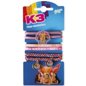 K3 Zeemeerminnen haarelastiekjes