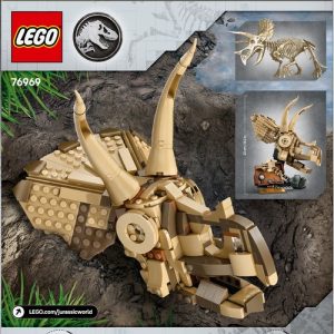LEGO Jurassic World – Dinosaurusfossielen: Triceratops schedel