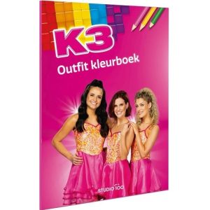 K3 Outfit kleurboek