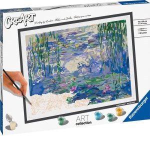 CreArt schilderen op nummer – Claude monet “Waterlelies”