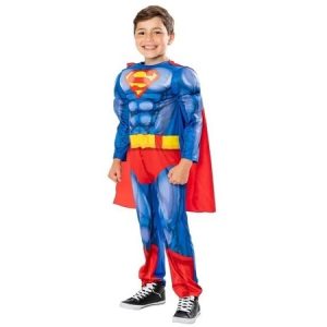 DC Superheroes Kostuum Superman – Maat 7-8Jaar / Maat L