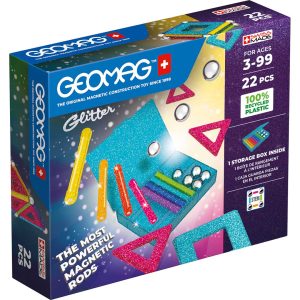 Geomag Glitter Recycled – 22stuks