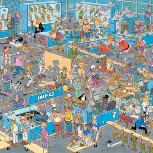 Jan van Haasteren – De Verbouwing & De Bouwmarkt (2x1000stuks)