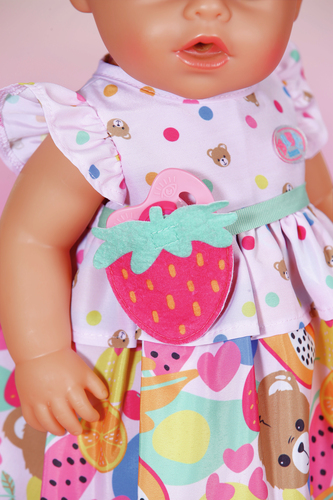 Baby Born - Kleedje "Fruit" 43cm - Afbeelding 4