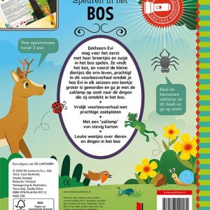 Speuren in het bos + kartonnen zaklamp