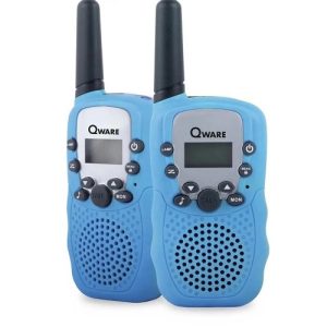 Qware – Walkie talkie set (blauw)