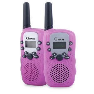 Qware – Walkie talkie set (Roze)