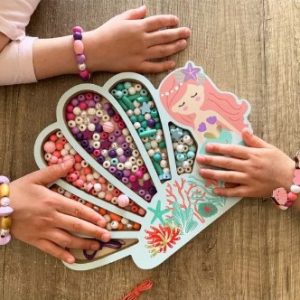 Sycomore – houten kralen “Zeemeermin”